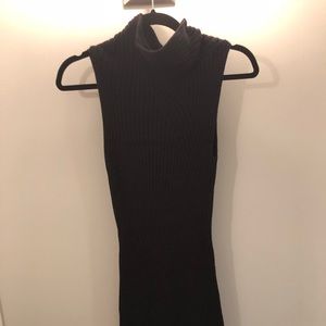 Ann Taylor black sweater dress